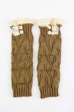 Crochet Lace Leg Warmer 4801