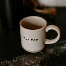 Love You Stoneware Coffee Mug - Gifts & Home Decor - Skirtz & Co