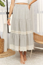 Heirloom Gingham Skirt in Navy