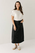 Brooke Denim Midi Skirt