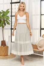 Heirloom Gingham Skirt in Navy