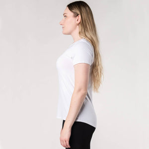 Gracie Crew Neck Tee 5694 - White