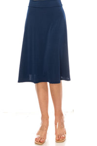 Women's A-Line Pull on Skirt 842