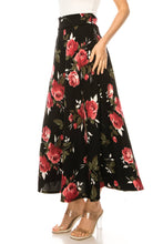 Alana Skirt in Black Floral