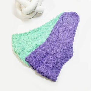 Knitted Pattern Cozy Socks 1435