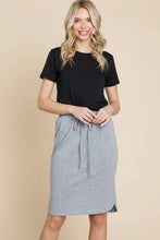 The Blair Skirt in Heather Grey
