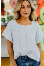 Textured Gauze Top
