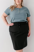 Ally Athletic Skort in Black