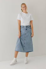 Brooke Denim Midi Skirt