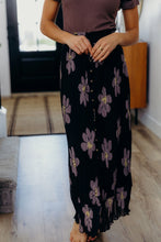 Brown Button Front Maxi Skirt