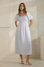 Amalfi Coast Dress in Light Blue