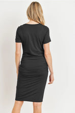 The Daphne Maternity Dress in Black