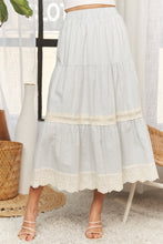 Heirloom Gingham Skirt in Navy