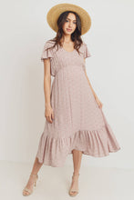 Alette Maternity Dress in Mauve