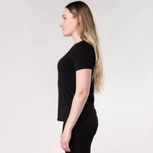 Gracie Crew Neck Tee 5694 - Black