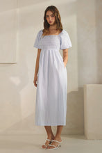 Amalfi Coast Dress in Light Blue