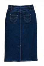 Denim midi skirt style 169-12D