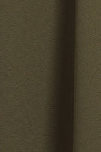 High Waisted A-line Midi Skirt 6132 in Olive