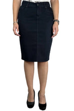 Twill Skirt Style 227/2-70B in Navy Blue