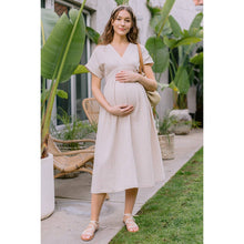The Rowan Cotton Dress in Sage