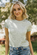 Lettuce Edge Tee in Sagebrush