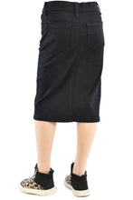 Girls Black Twill Skirt Style 79174