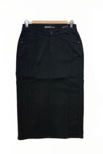 Twill Skirt Style 227/4-16D in Black