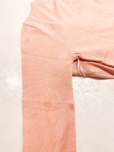Button Crew Neck Cardigan Style 079