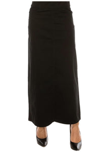 Long Skirt Style 89151 in Black