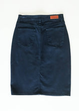 Plus Remi Navy Denim Skirt