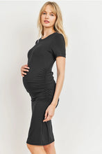 The Daphne Maternity Dress in Black