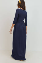 The Meredith Maxi in Navy