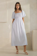 Amalfi Coast Dress in Light Blue