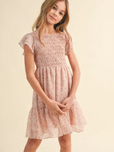 Chloe Girls Dress in Pink Floral