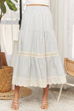 Heirloom Gingham Skirt in Navy