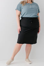 Ally Athletic Skort in Black