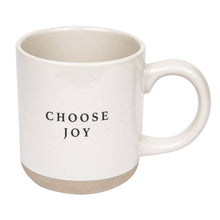 Choose Joy Stoneware Coffee Mug -Christmas Home Decor & Gift