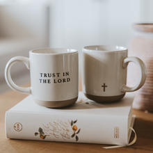 Trust In The Lord Stoneware Coffee Mug - Home Decor - Skirtz & Co