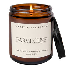 Farmhouse 9oz Soy Candle - Fall Home Decor & Gifts