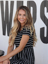 The Rosella Striped Midi