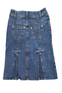 Girls Denim Skirt Style 107-D9