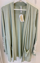 Light Sage Cardigan Style #1446