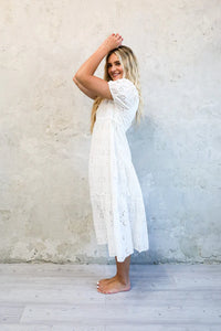 Randa White Eyelet