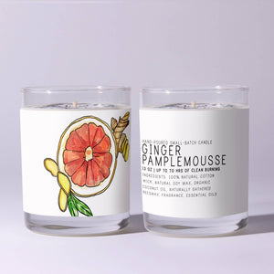 Ginger Pamplemousse - Just Bee Candle 7 oz