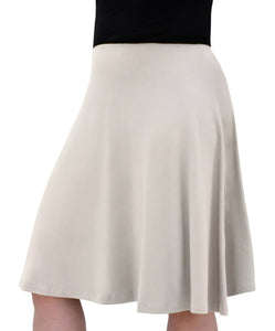 Girls Black Knee Length Skater Skirt 1400 - The Skirt Boutique