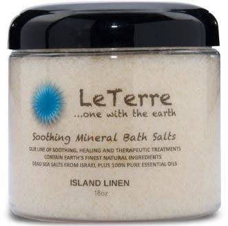 Island Linen Bath and Shower Salts 9 oz
