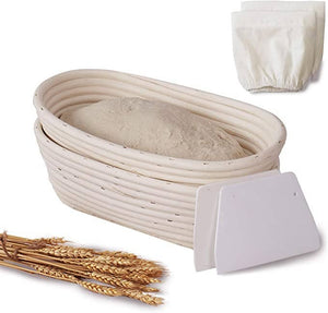 Oval Banneton Bread Proofing Basket