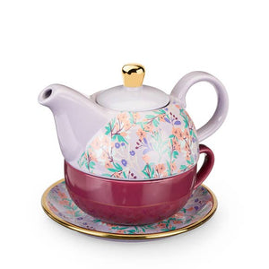 Addison Wildflower Purple Tea For One 732393 - The Skirt Boutique