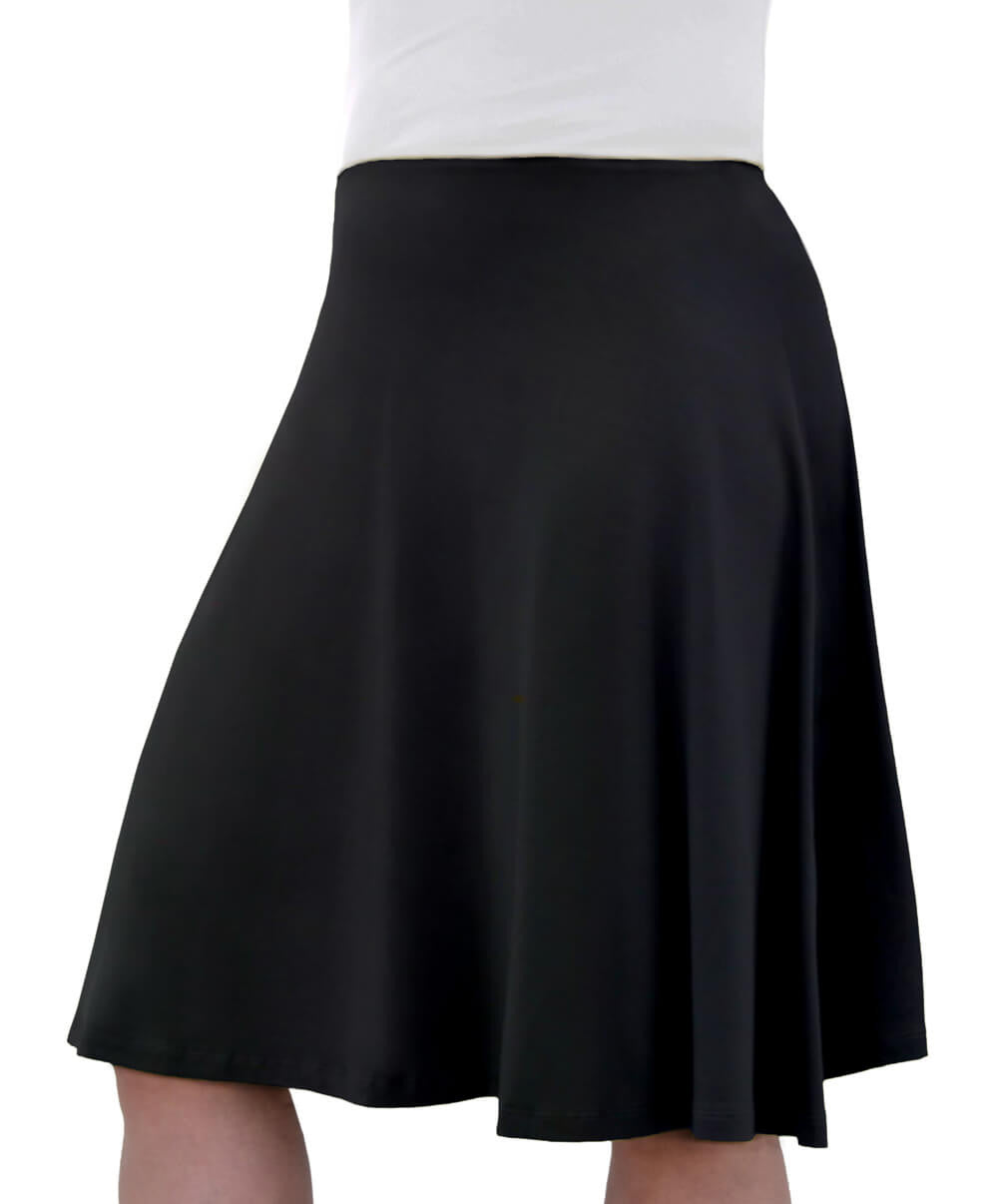 mid length skater skirt