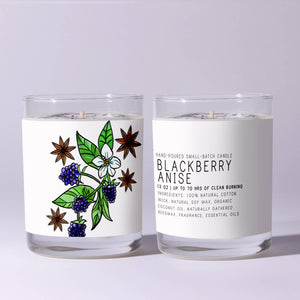 Blackberry Anise - Just Bee Candle 7 oz